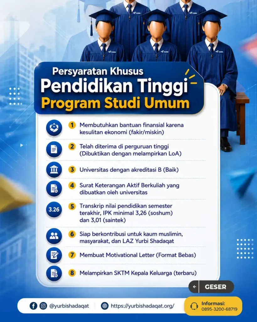 🚨 RESMI DIBUKA HARI INI! - 🎓 BEASISWA MERAIH MIMPI BERSAMA YURBI Periode 2026–2027!!Jangan bi (1)